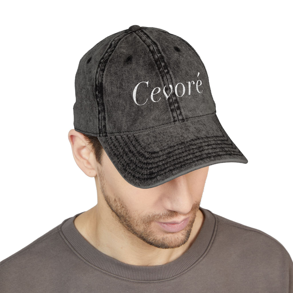 Vintage Embroidered Cap