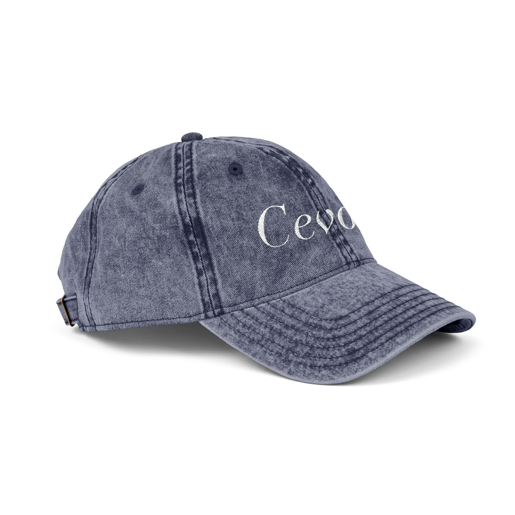 Vintage Embroidered Cap