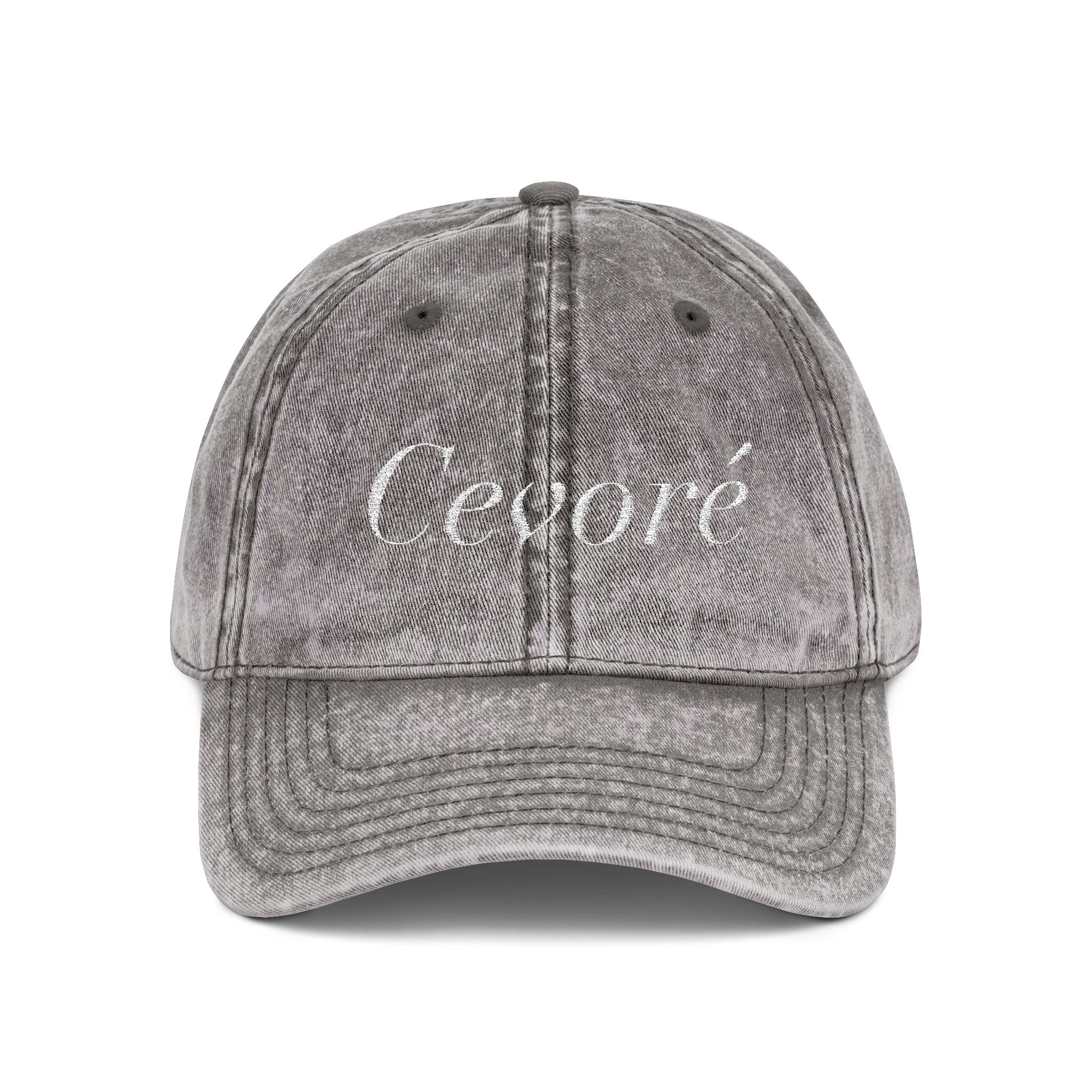 Vintage Embroidered Cap