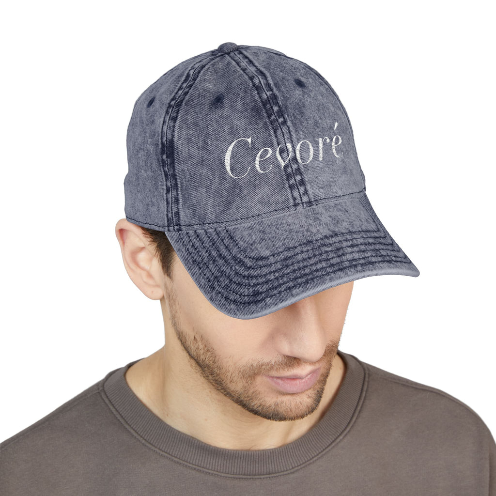 Vintage Embroidered Cap