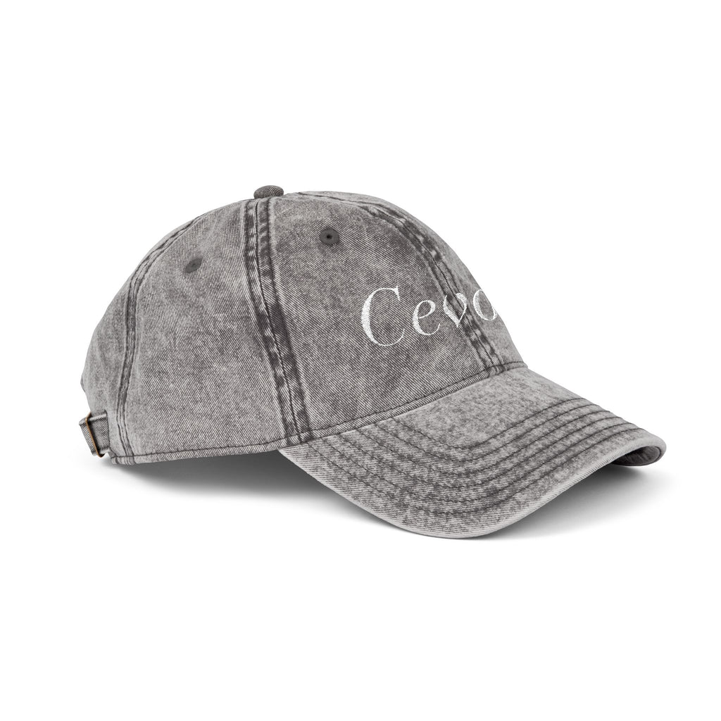 Vintage Embroidered Cap