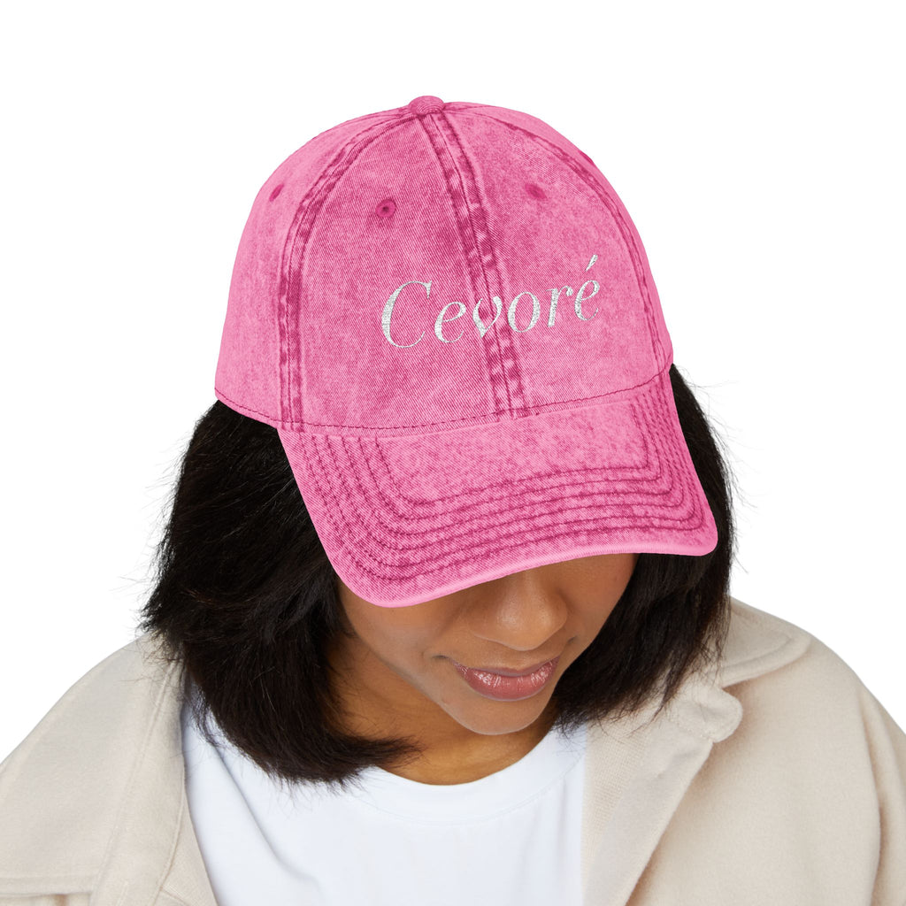 Vintage Embroidered Cap