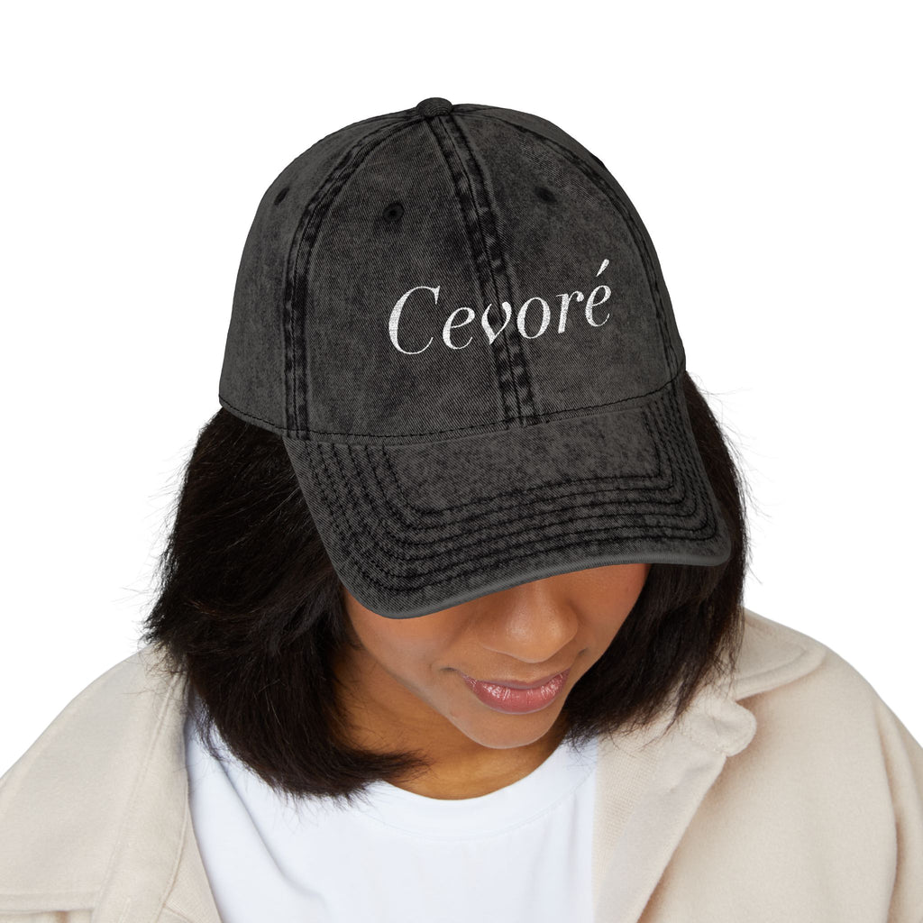 Vintage Embroidered Cap