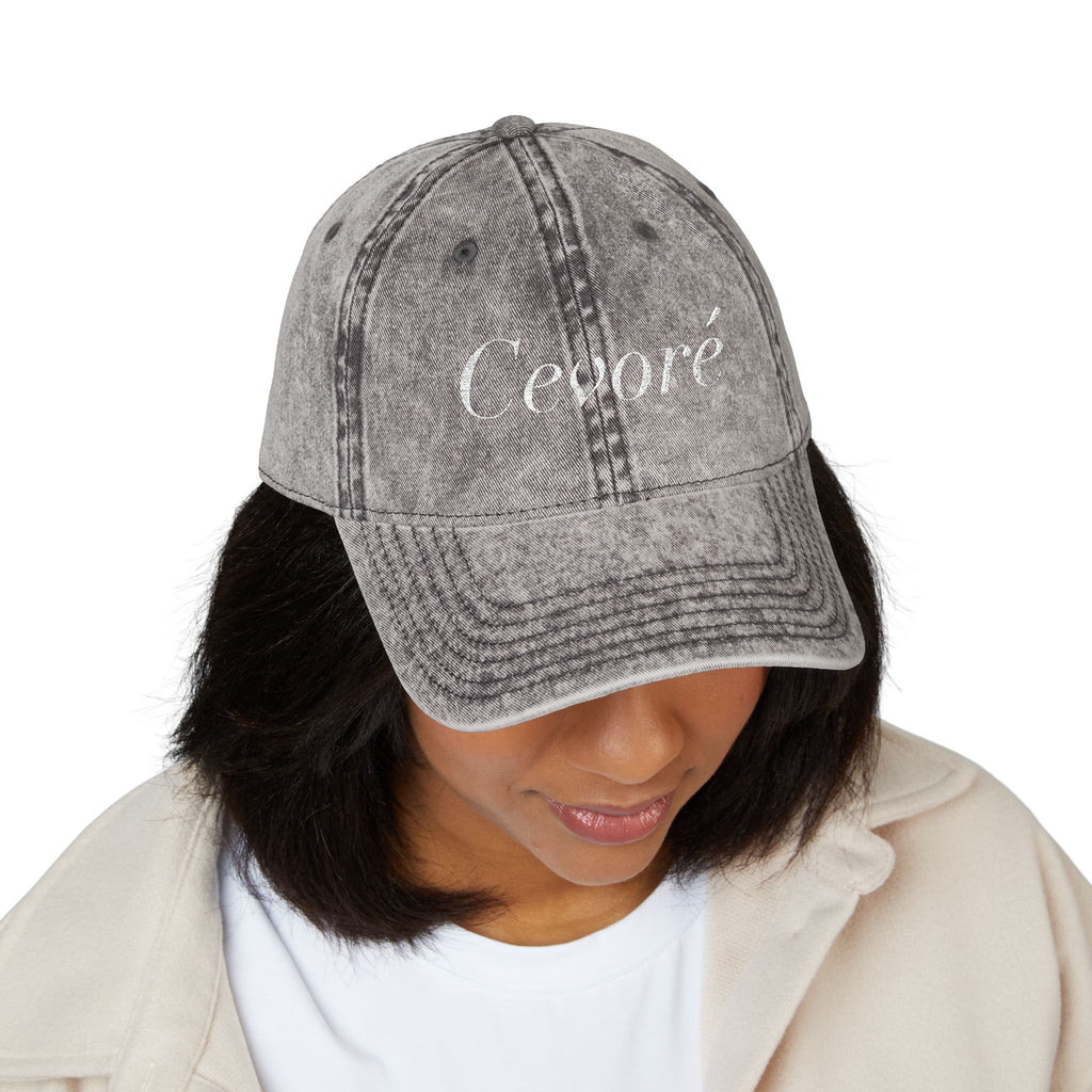 Vintage Embroidered Cap