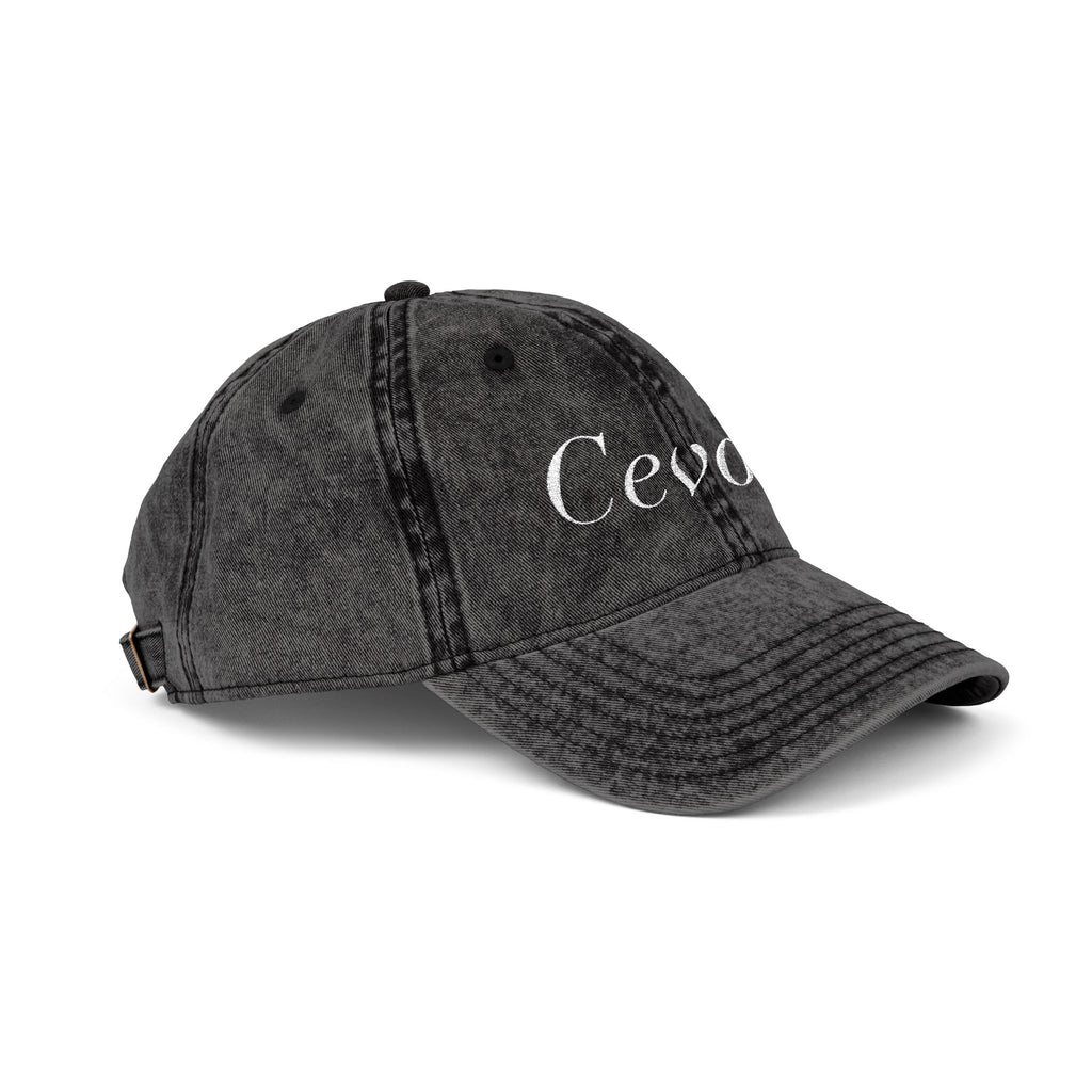 Vintage Embroidered Cap